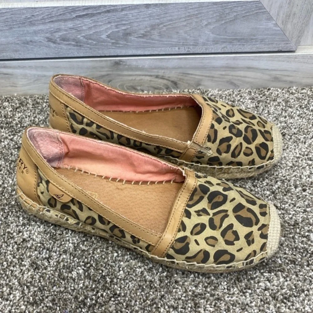 Sperry Top-Sider® 'Danica' Flat Animal Print 6.5